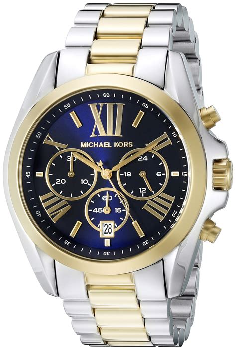 michael kors men's stainless steel watch|michael kors bradshaw watch gold.